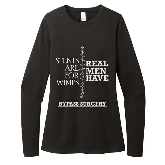 Heart Surgery Survivor After Surgery Recovery Men Bypass Womens CVC Long Sleeve Shirt