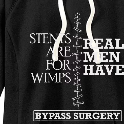 Heart Surgery Survivor After Surgery Recovery Men Bypass Women's Fleece Hoodie