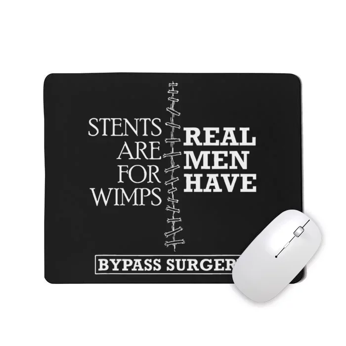 Heart Surgery Survivor After Surgery Recovery Men Bypass Mousepad