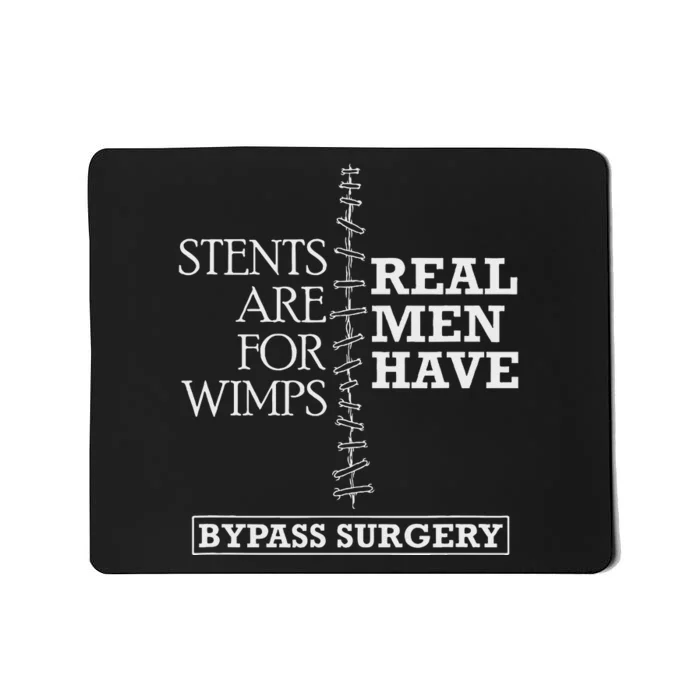 Heart Surgery Survivor After Surgery Recovery Men Bypass Mousepad