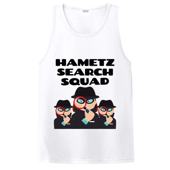 Hametz Search Squad Passover Seder Funny Passover Performance Tank