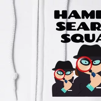 Hametz Search Squad Passover Seder Funny Passover Full Zip Hoodie