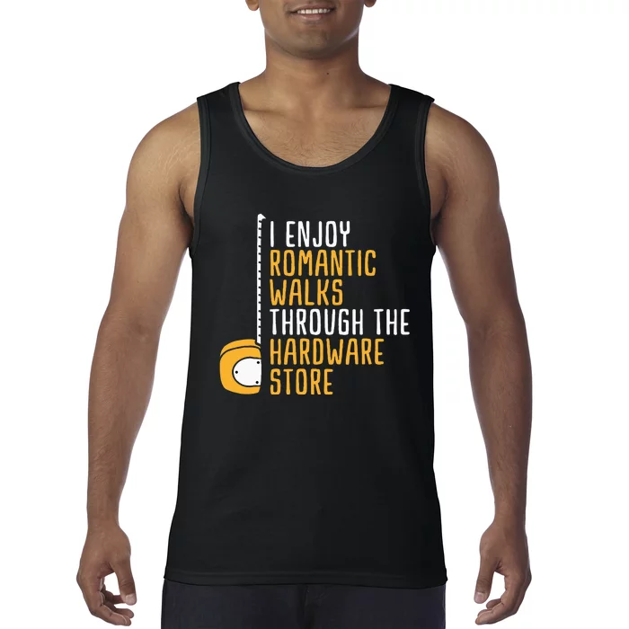 Hardware Store Tools Dad Handyman Humor Tank Top