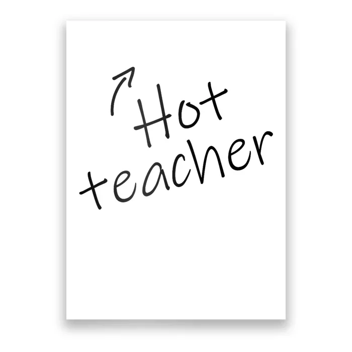 Hot Sexy Teacher Funny Adult Humor Halloween Costume Poster