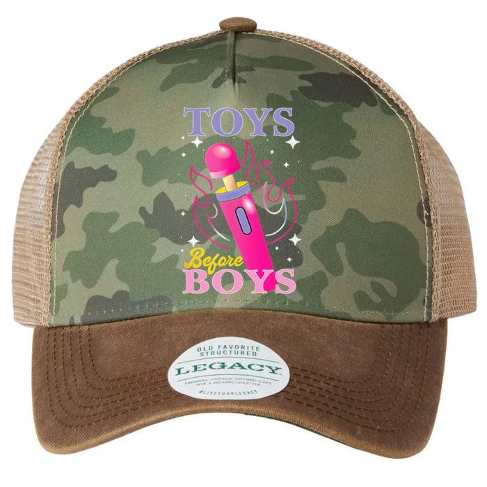 Humor Saying Toys Before Legacy Tie Dye Trucker Hat