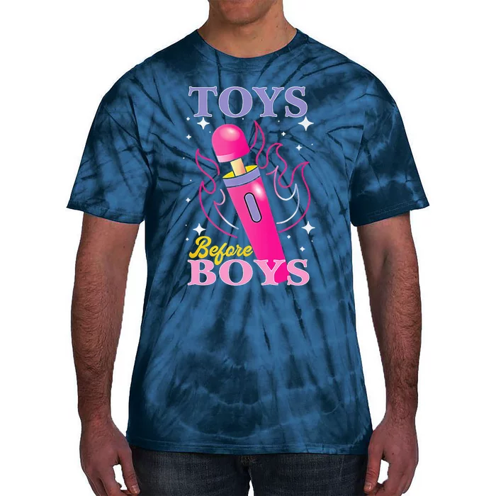 Humor Saying Toys Before Tie-Dye T-Shirt