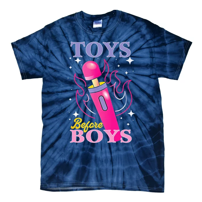 Humor Saying Toys Before Tie-Dye T-Shirt