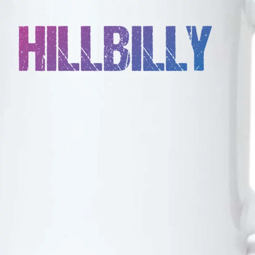 Hillbilly Simple Title Gift Black Color Changing Mug