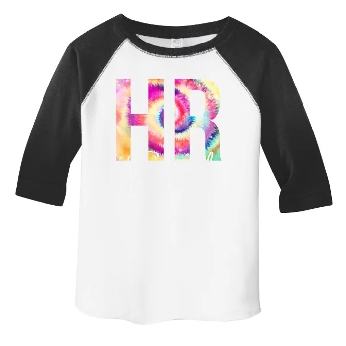 Hr Squad Tie Dye Back To School Appreciation Cool Gift Toddler Fine Jersey T-Shirt