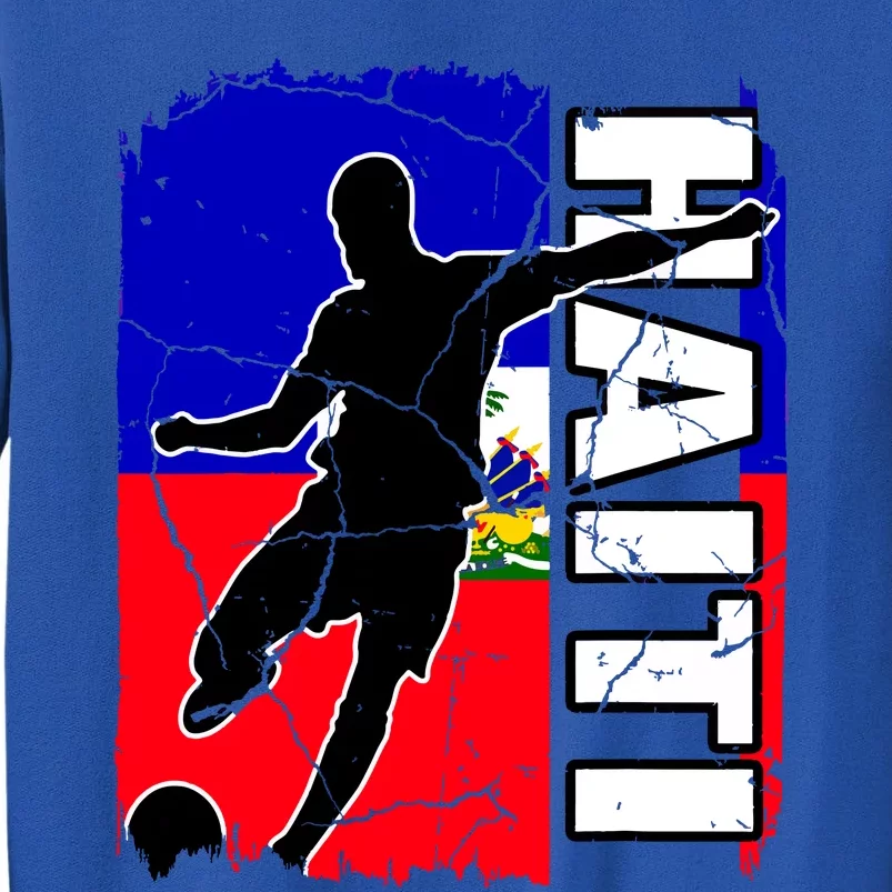 Haitian Soccer Team Haiti Flag Jersey Football Fans Sweatshirt