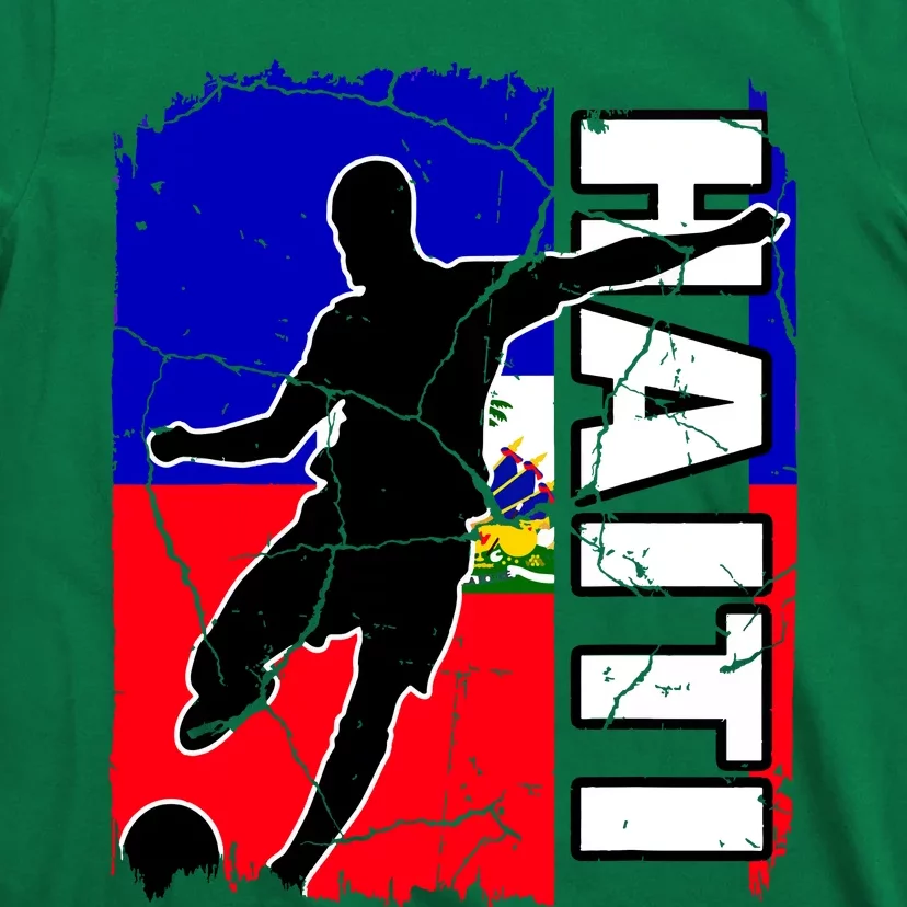 Haitian Soccer Team Haiti Flag Jersey Football Fans T-Shirt