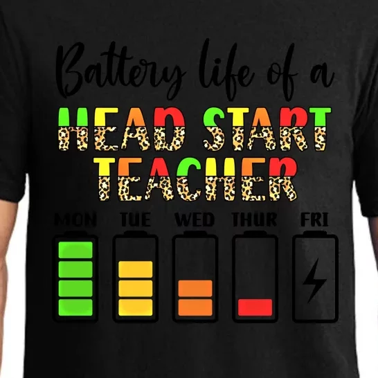 Head Start Teacher Battery Life Head Start Teachers Gift Pajama Set