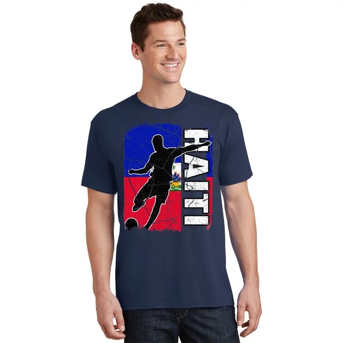 Haitian Soccer Team Haiti Flag Jersey Fans T-Shirt