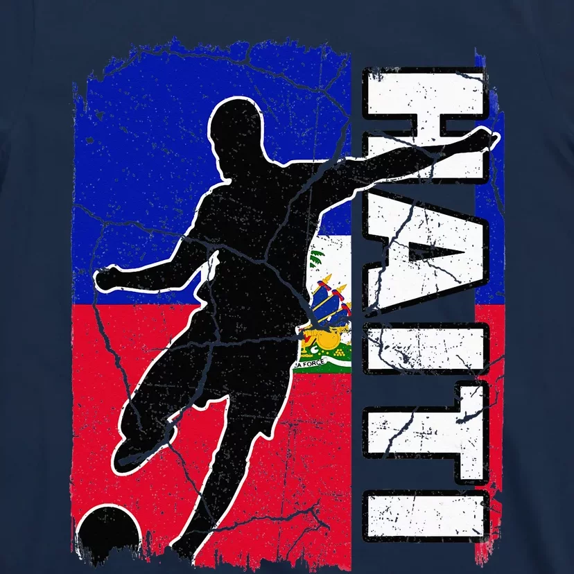 Haitian Soccer Team Haiti Flag Jersey Fans T-Shirt