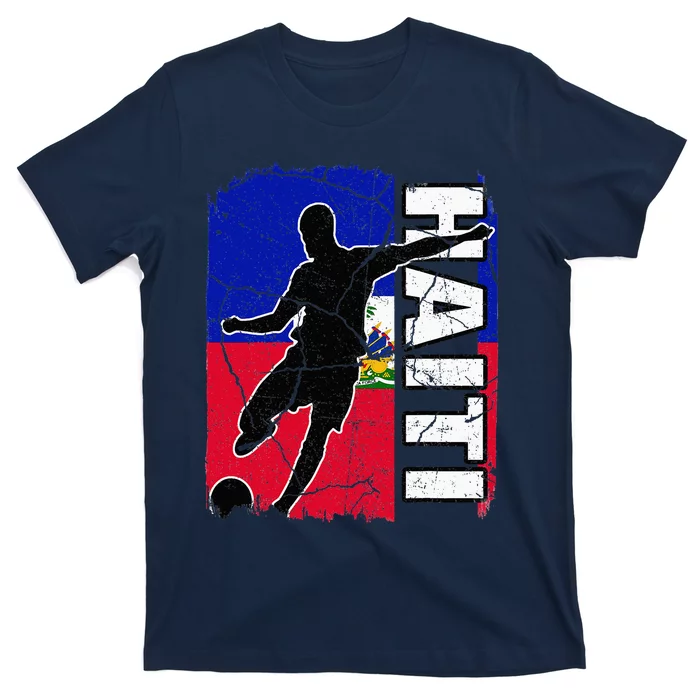 Haitian Soccer Team Haiti Flag Jersey Fans T-Shirt