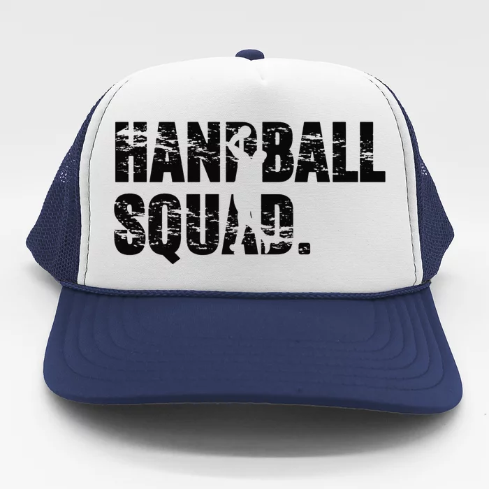 Handball Squad Team Sports Indoor Handball Player Trucker Hat