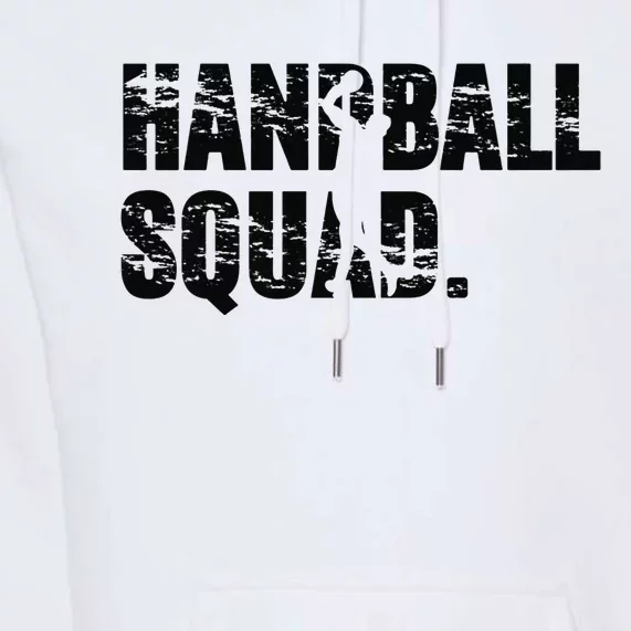 Handball Squad Team Sports Indoor Handball Player Premium Hoodie