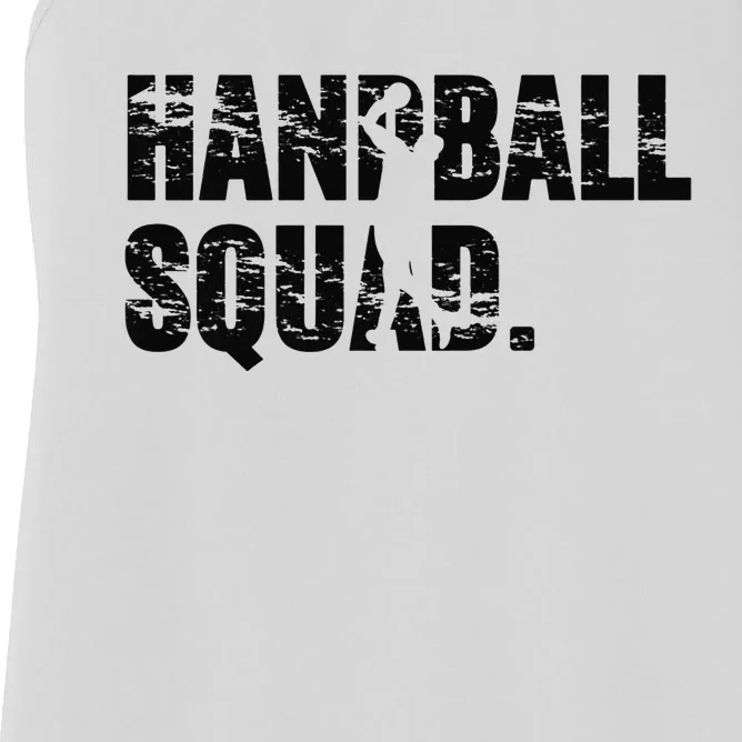 Handball Squad Team Sports Indoor Handball Player Women's Racerback Tank