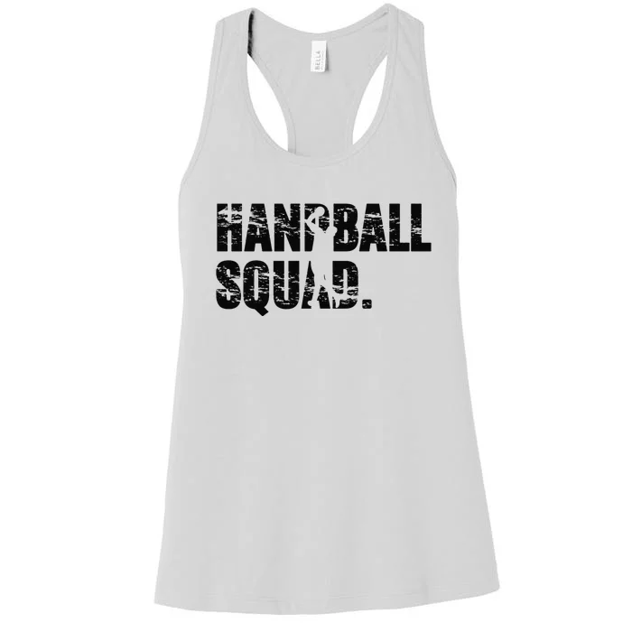 Handball Squad Team Sports Indoor Handball Player Women's Racerback Tank