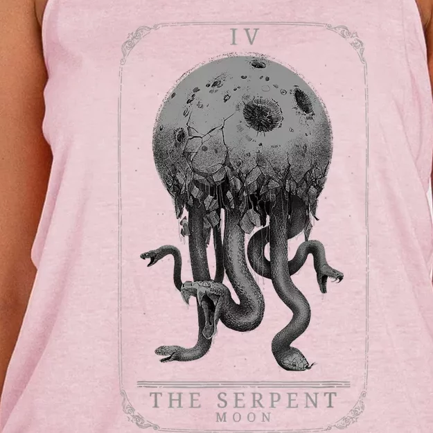 Hunt Showdown The Serpent Moon Women's Knotted Racerback Tank