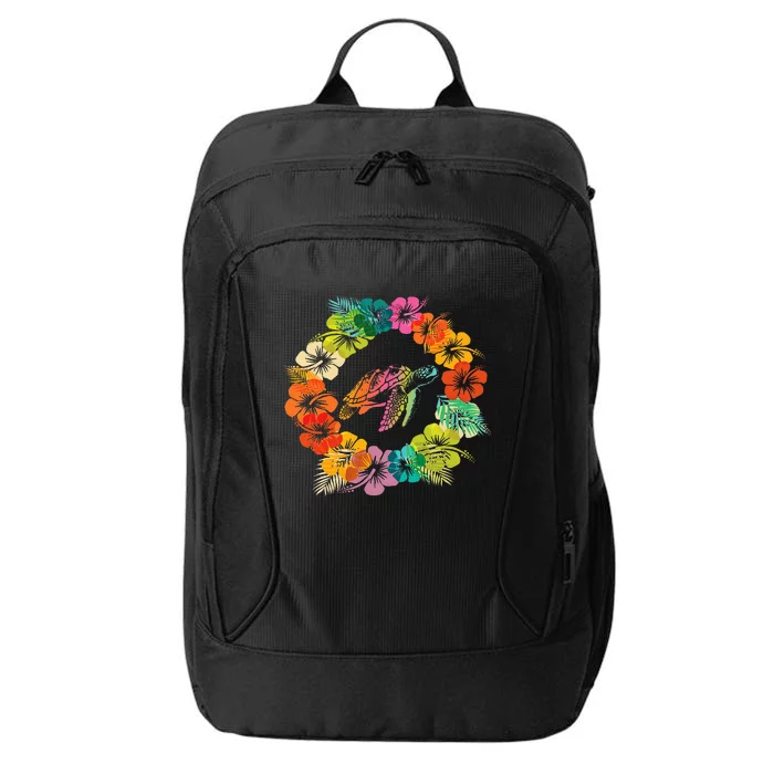 Hawaiian Sea Turtle Lover Ocean Hawaii Sea Animal Tropical City Backpack