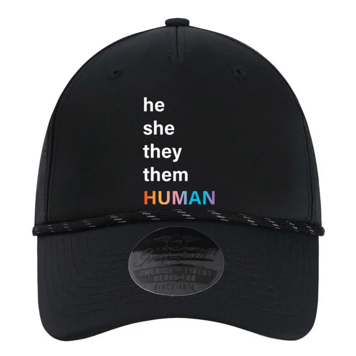 He She They Them Human LGBTQ Pride Performance The Dyno Cap