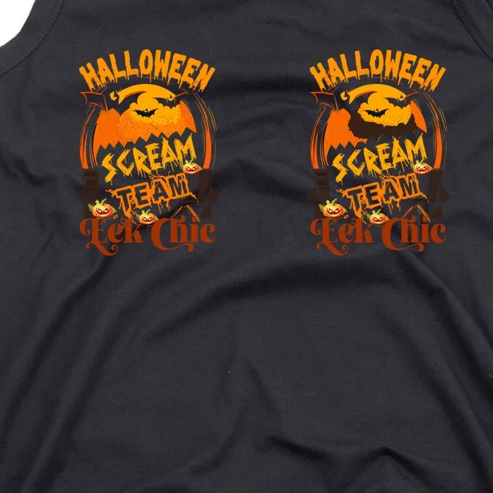 Halloween Scream Team Graphic Tank Top