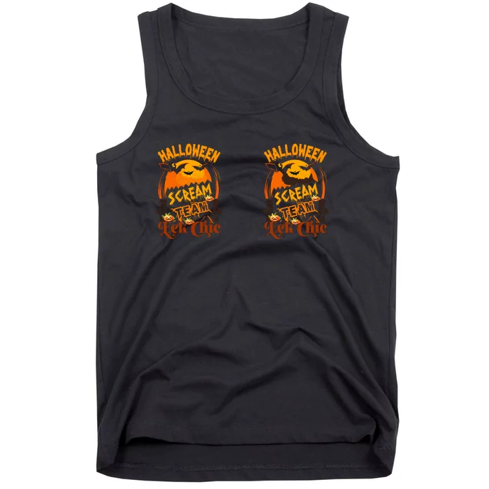 Halloween Scream Team Graphic Tank Top