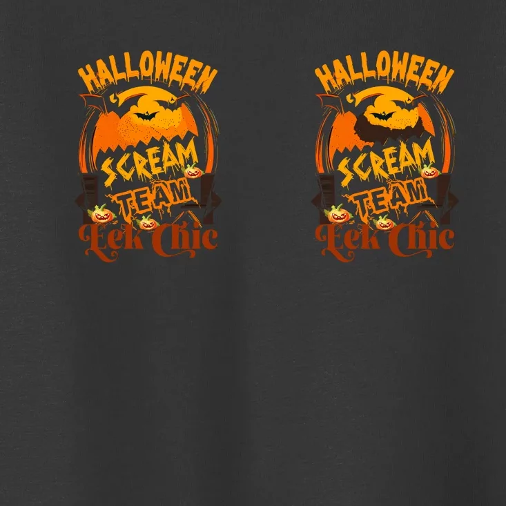 Halloween Scream Team Graphic Toddler T-Shirt