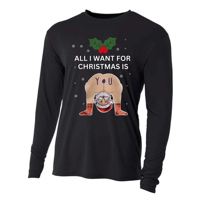 Hilarious Situations Ugly Christmas Sweater Cooling Performance Long Sleeve Crew