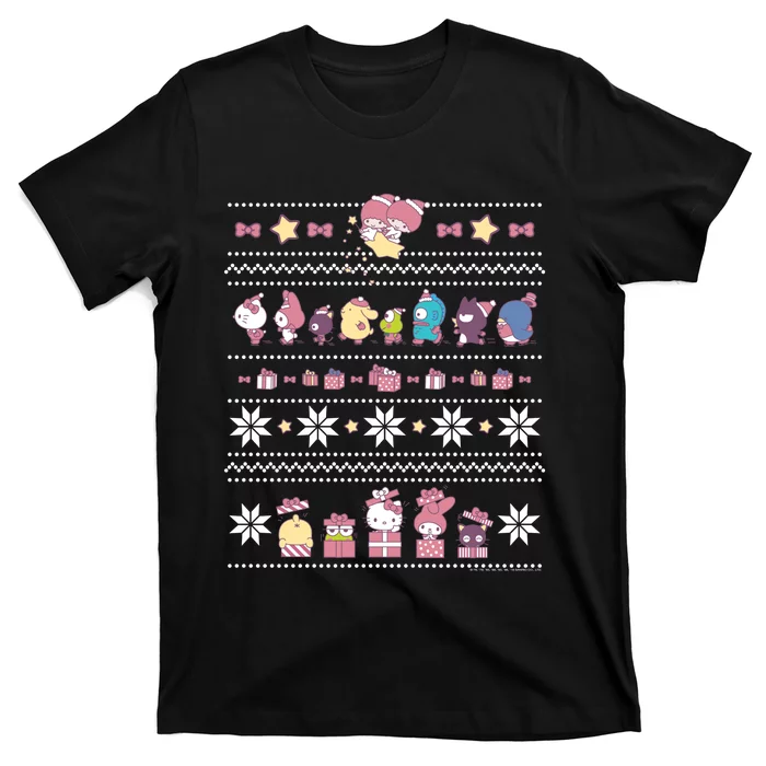 Hello Sanrio Ugly Christmas Sweater Hoodie T-Shirt