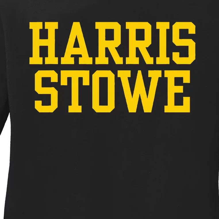 Harris–Stowe State University Ladies Long Sleeve Shirt