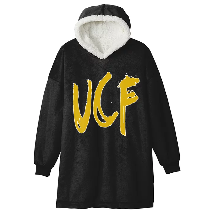 Homemade Sloppy UCF College Sport Hooded Wearable Blanket