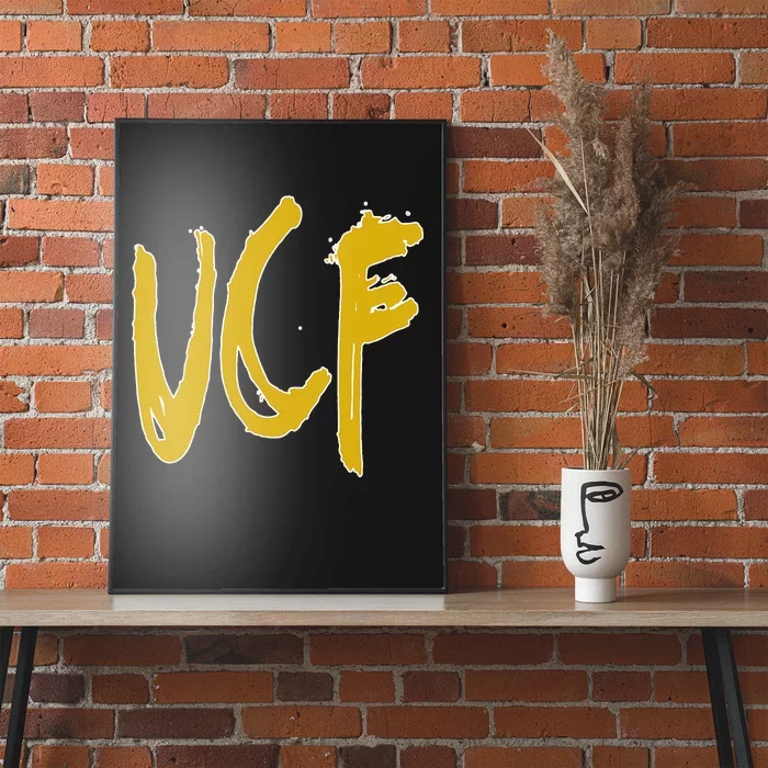 Homemade Sloppy UCF College Sport Poster