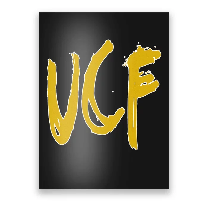 Homemade Sloppy UCF College Sport Poster