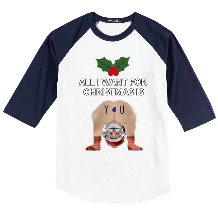 Hilarious Situations Ugly Christmas Baseball Sleeve Shirt