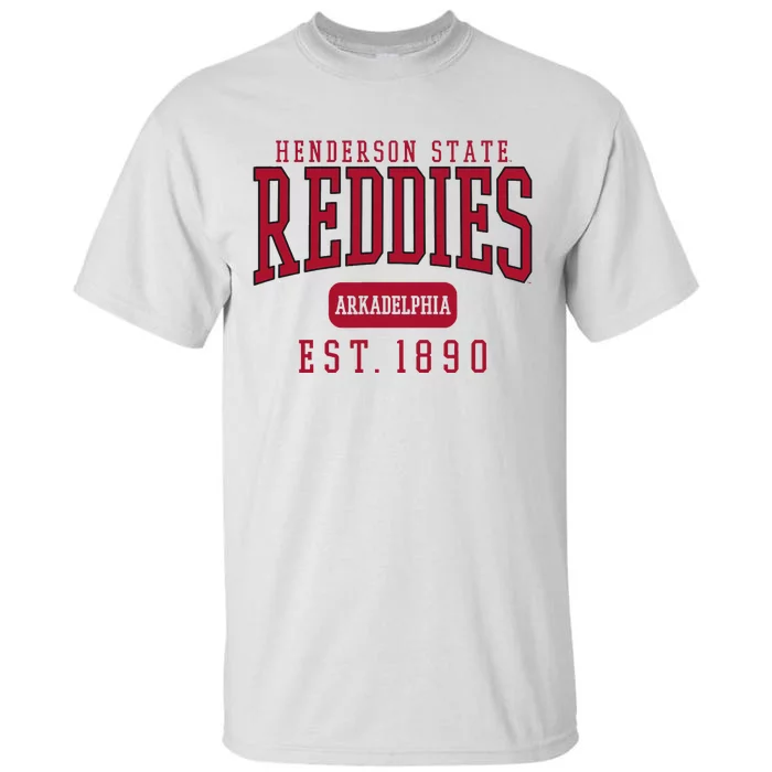 Henderson State University Hsu Reddies Est. Date Tall T-Shirt