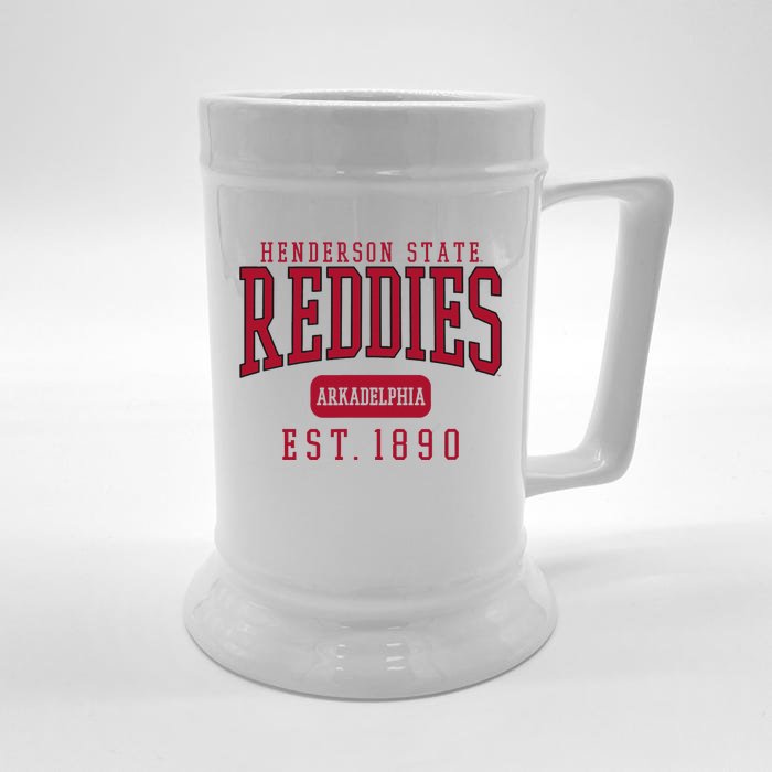 Henderson State University Hsu Reddies Est. Date Front & Back Beer Stein