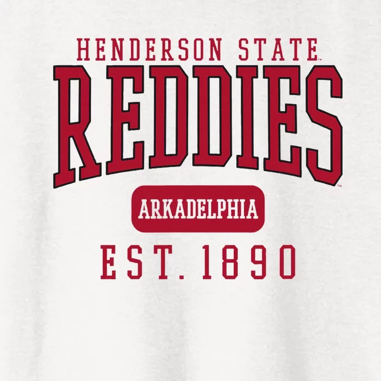 Henderson State University Hsu Reddies Est. Date Women's Crop Top Tee