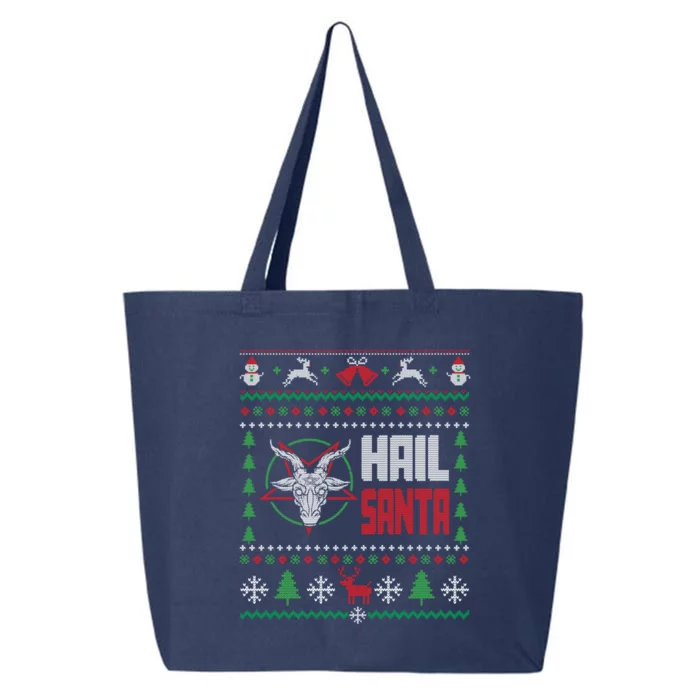 Hail Santa Ugly Christmas Gift 25L Jumbo Tote