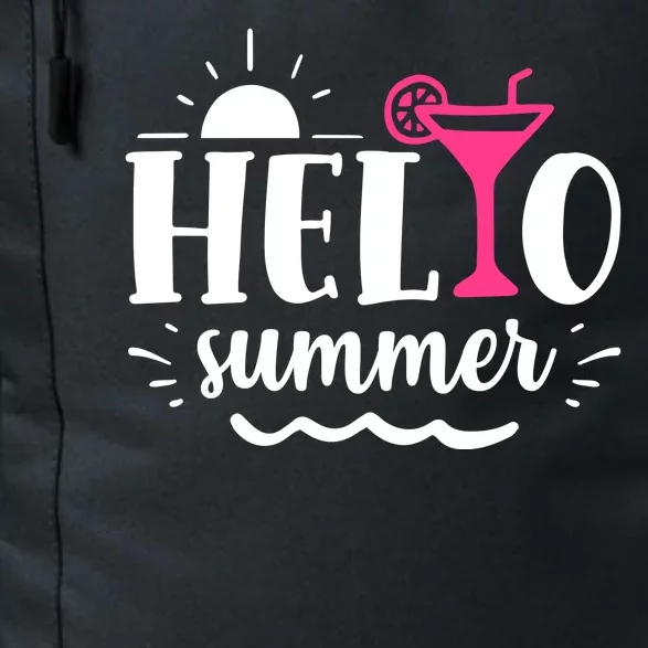 Hello Summer Vacation Fun Daily Commute Backpack