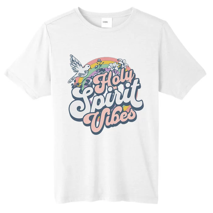 Holy Spirit Vibes Retro Vintage Christian ChromaSoft Performance T-Shirt