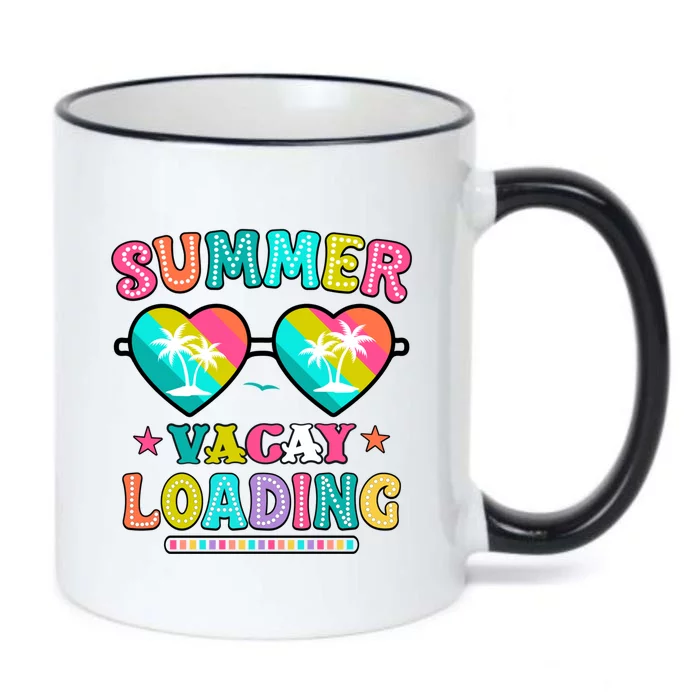 Happy Summer Vacay Loading Teacher End Of School Year Great Gift Black Color Changing Mug