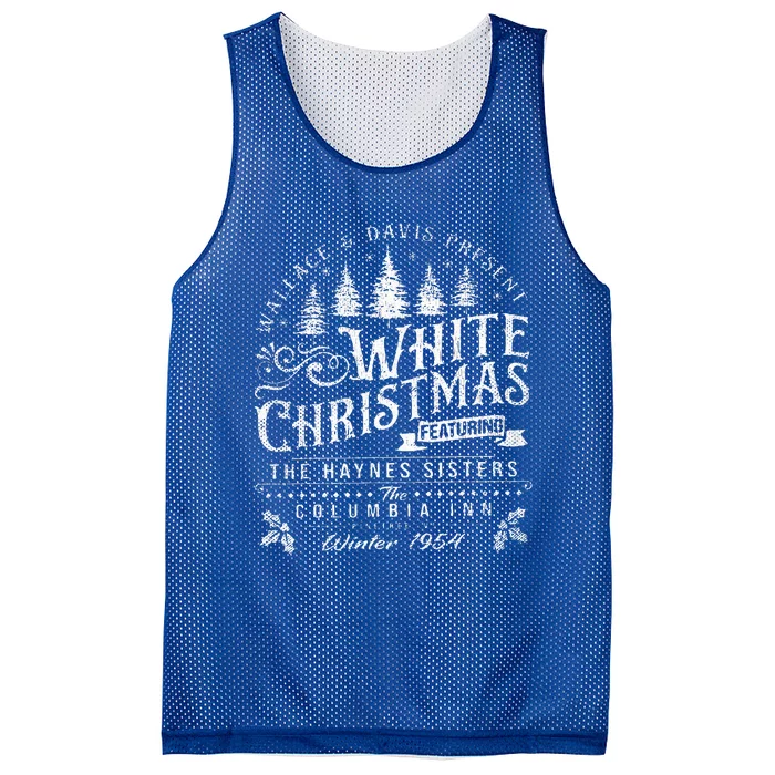 Haynes Sisters White Christmas Movie Merchandise Mesh Reversible Basketball Jersey Tank