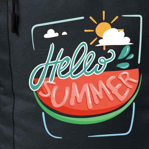 Hello Summer Watermelon Sunshine Daily Commute Backpack