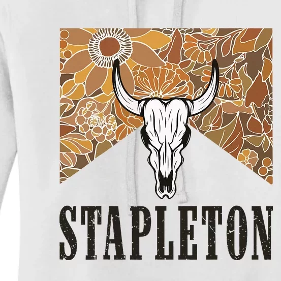 Howdy S.T.A.P.L.E.T.O.N Western Punchy Cowboy Style Women's Pullover Hoodie