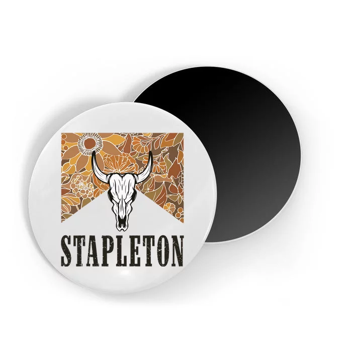 Howdy S.T.A.P.L.E.T.O.N Western Punchy Cowboy Style Magnet