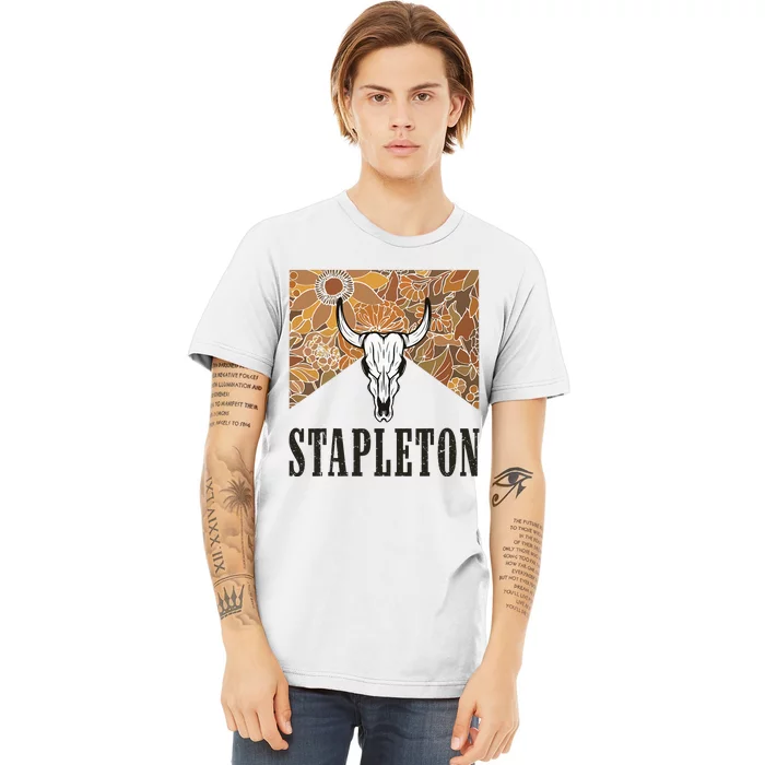 Howdy S.T.A.P.L.E.T.O.N Western Punchy Cowboy Style Premium T-Shirt