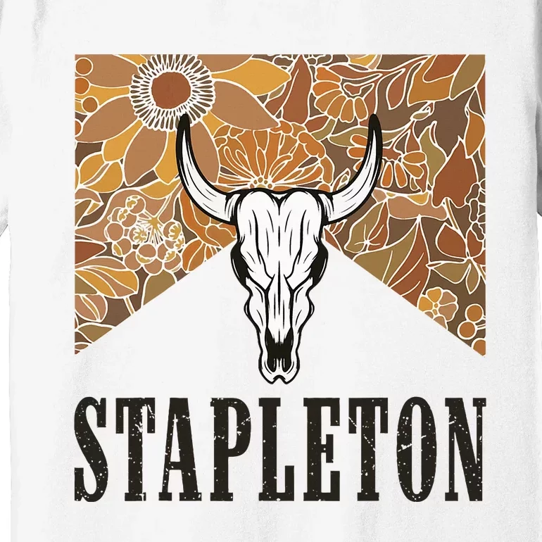 Howdy S.T.A.P.L.E.T.O.N Western Punchy Cowboy Style Premium T-Shirt