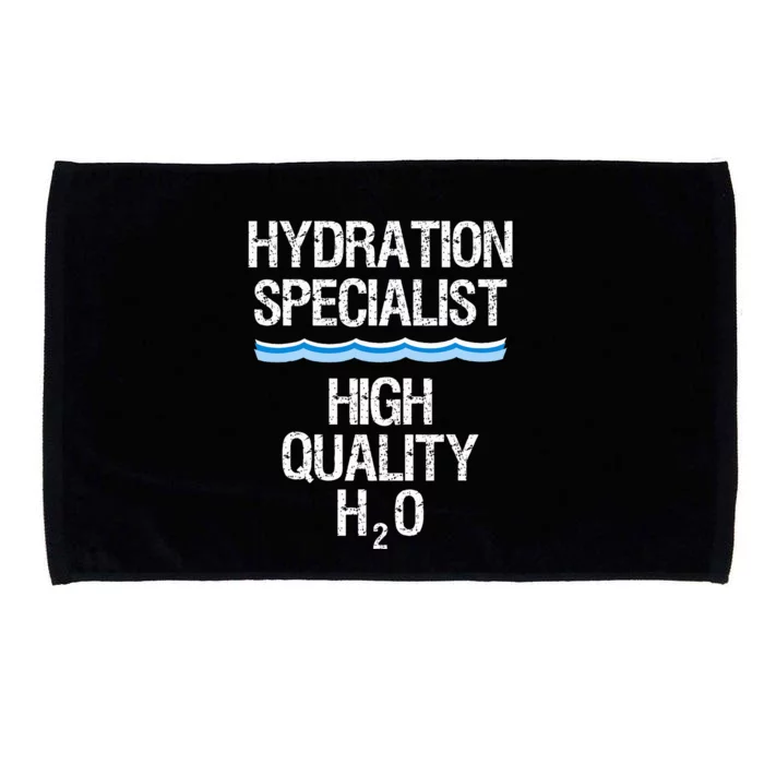 Hydration Specialist Waterboy Team Manager Microfiber Hand Towel